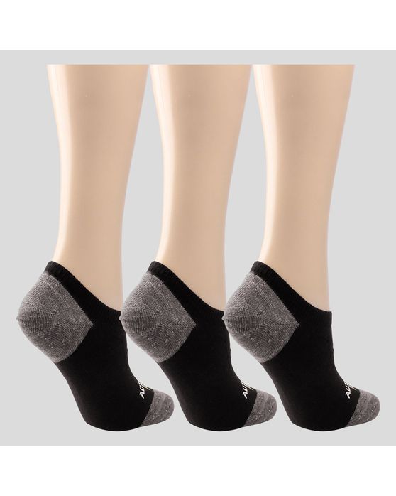 Meia Lupo Authentic Feet Invisível Pack 3 pares