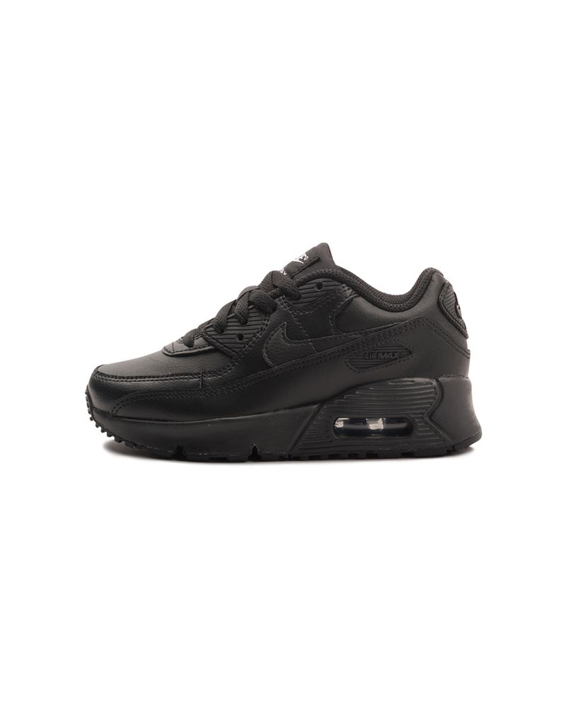 Tenis-Nike-Air-Max-90-Leather-TD-Infantil-Preto