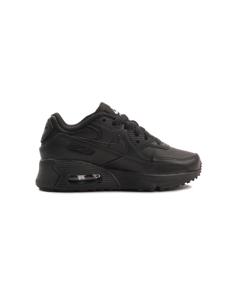 Tenis-Nike-Air-Max-90-Leather-TD-Infantil-Preto-3
