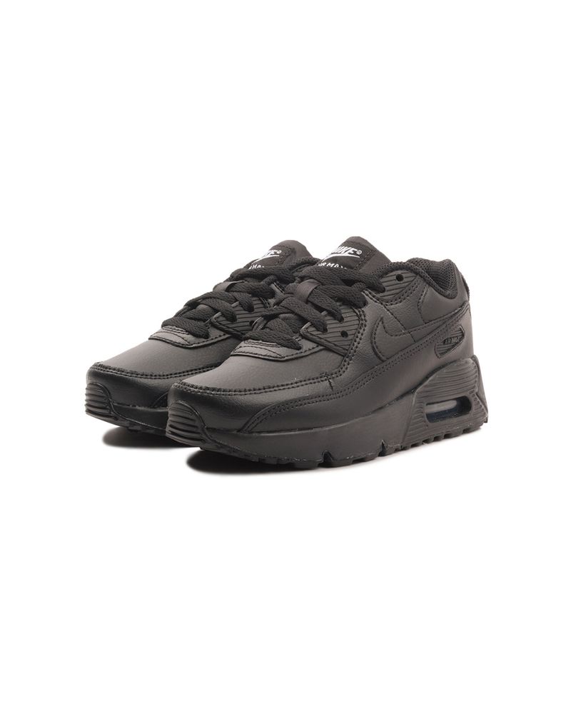 Tenis-Nike-Air-Max-90-Leather-TD-Infantil-Preto-5