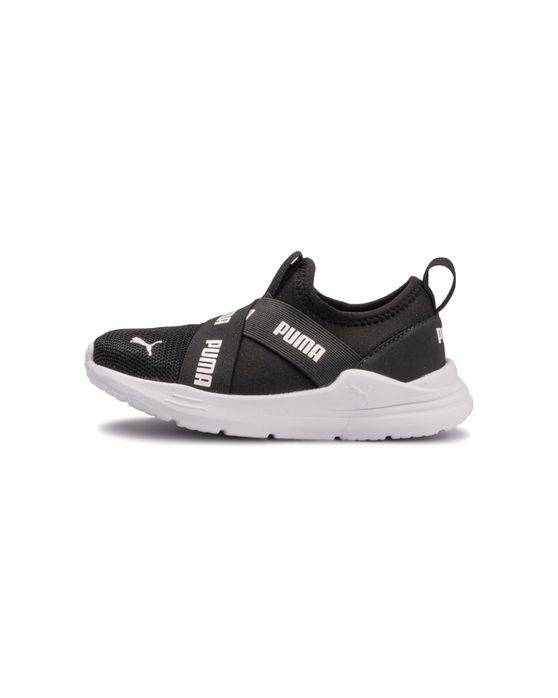 Tênis Puma Wired Run Slip-On TD BDP Infantil