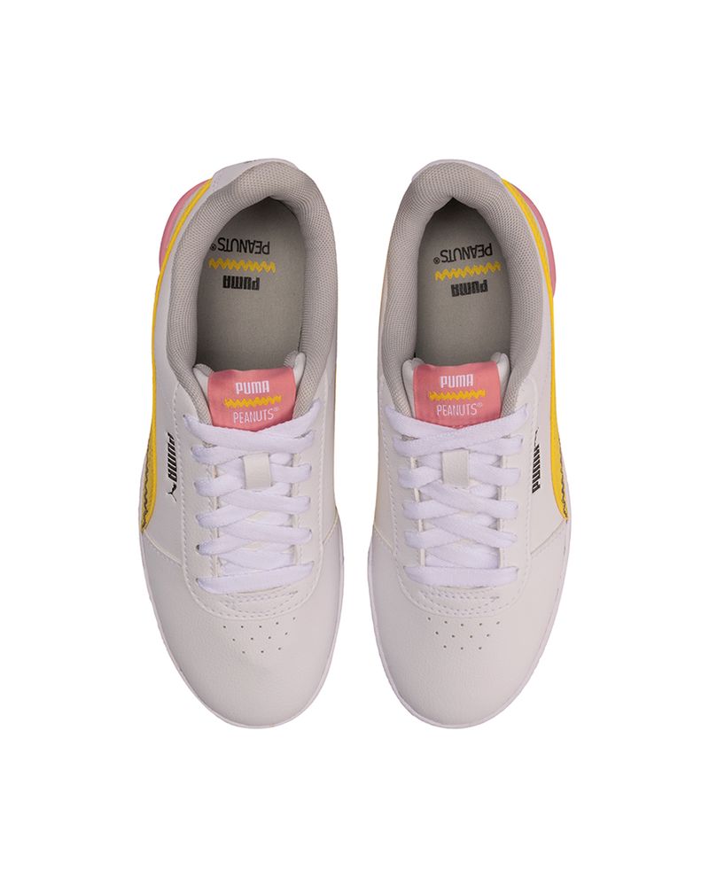 Tenis-Puma-x-Peanuts-Carina-PS-Infantil