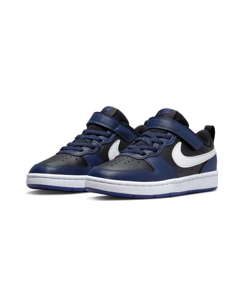 Tenis-Nike-Court-Borough-Low-2-PS-Infantil-Azul-5