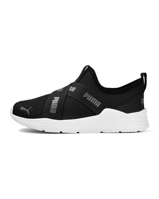 Tênis Puma Wired Run Slip-On PS BDP Infantil
