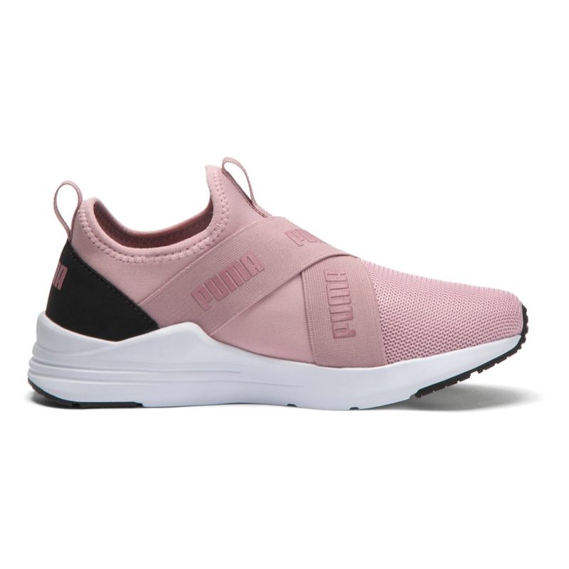 Tenis Da Puma Feminino Infantil Tênis Puma Wired Run Slip-On Infantil Rosa  Esporte Legal