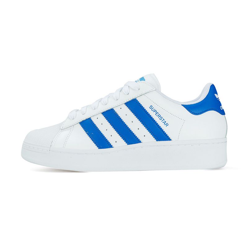 Tênis Superstar Feminino Tenis Adidas Branco E Dourado Tênis