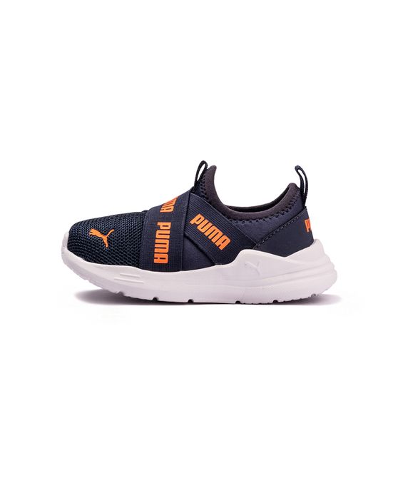 Tênis Puma Wired Run Slip-On TD BDP Infantil