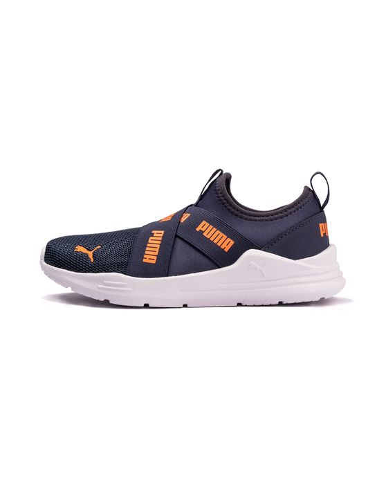 Tênis Puma Wired Run Slip-On PS BDP Infantil