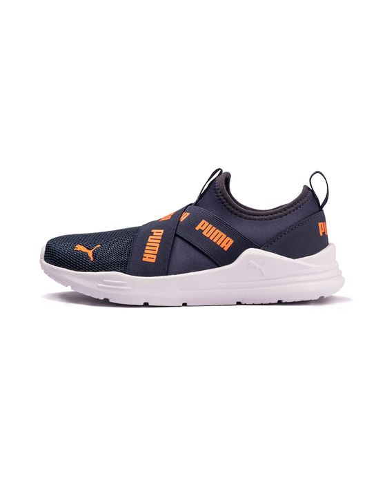 Tênis Puma Wired Run Slip-On PS BDP Infantil