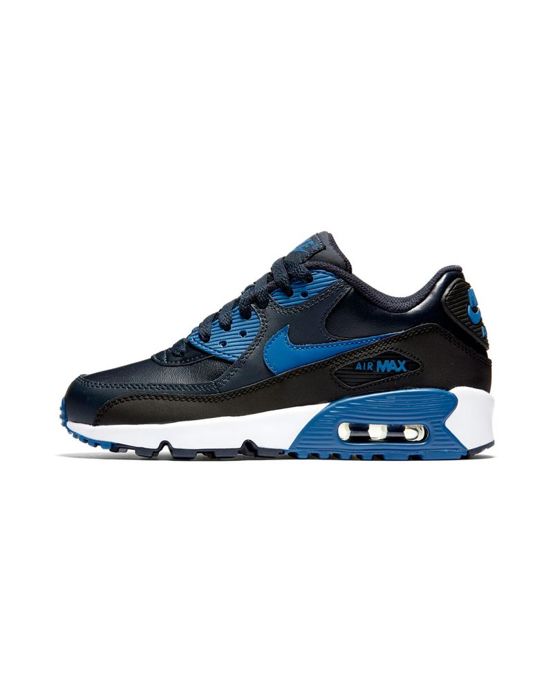 Tenis-Nike-Air-Max-90-GS-Leather-Infantil
