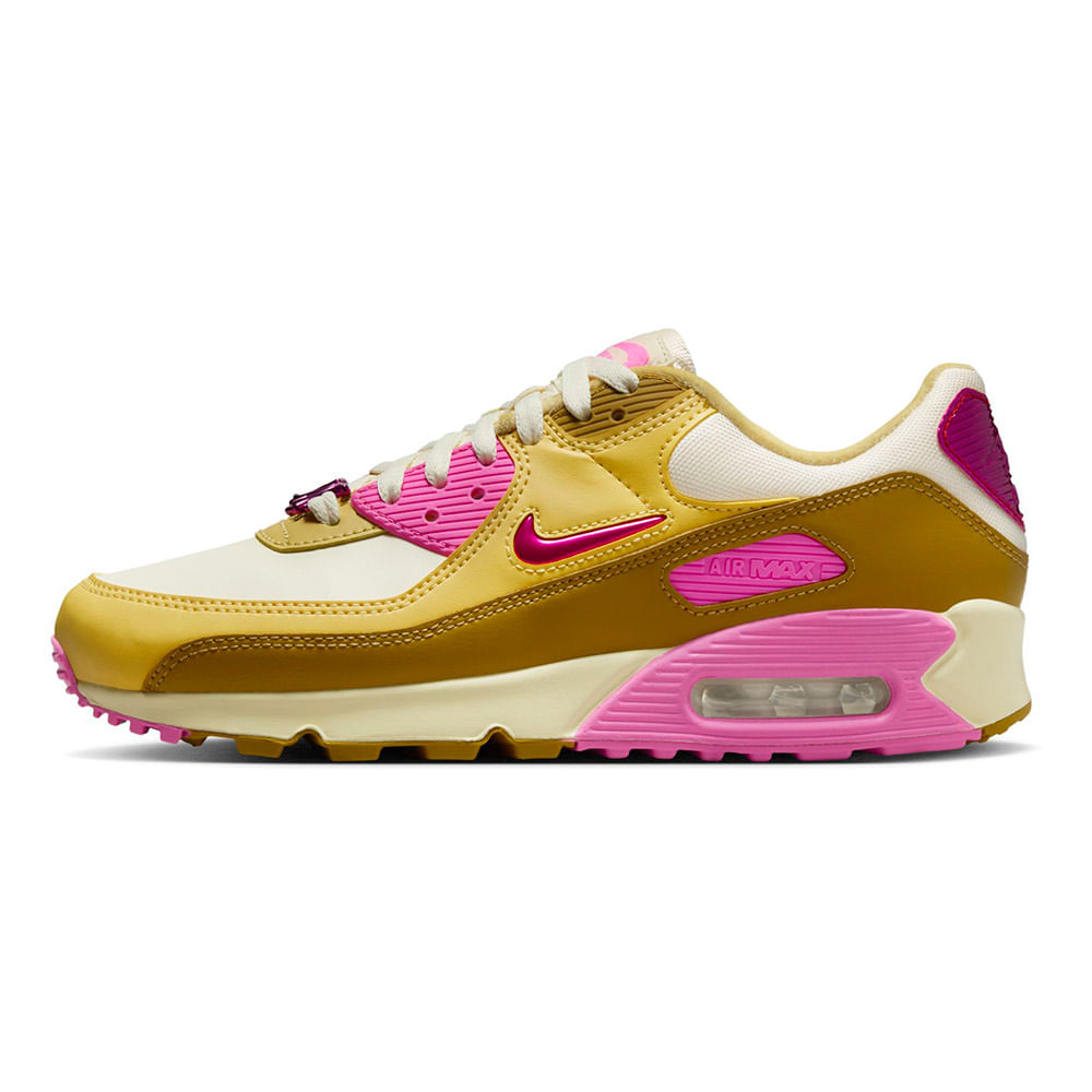 Nike Sneaker Air Max 90 Amarelo Queimado Tenis Nike Air Max 90 Se