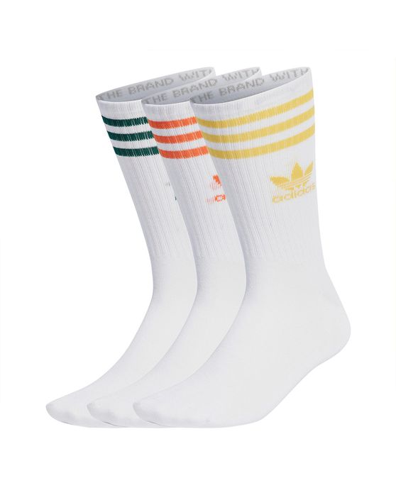 Meia adidas Crew Sock 3Str Unissex