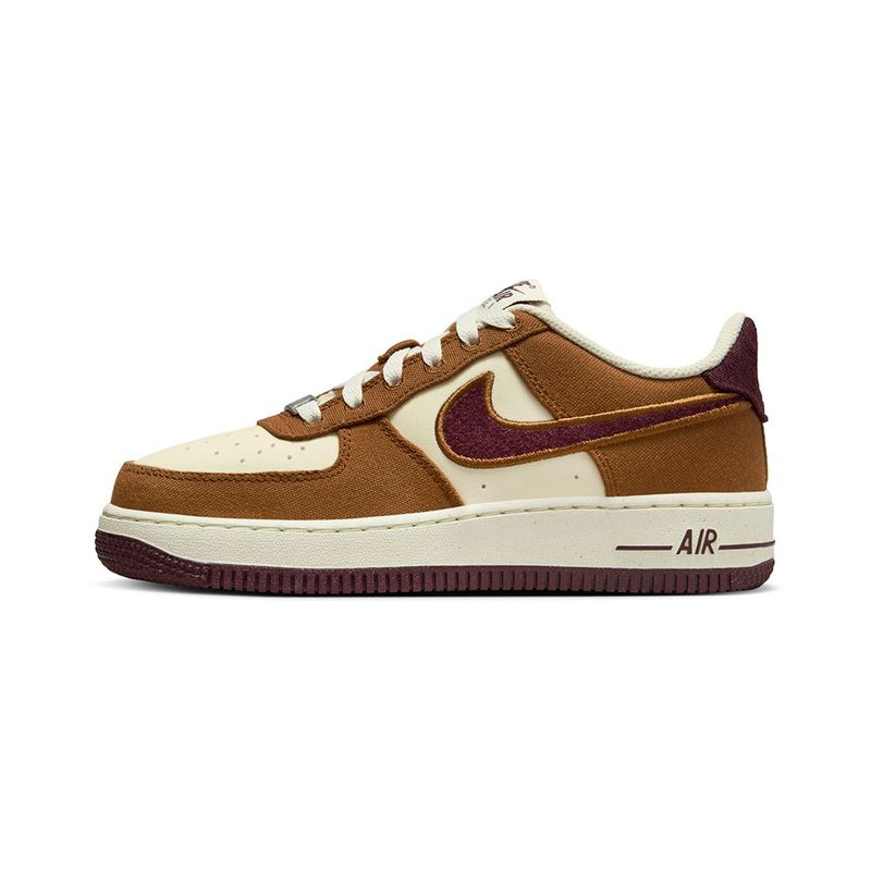 Tenis Nike Air Force 1 LV8 3 BG Infantil Tenis e na Authentic Feet