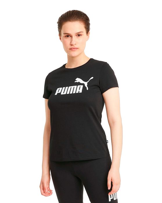 Camiseta Puma Ess Logo Feminina