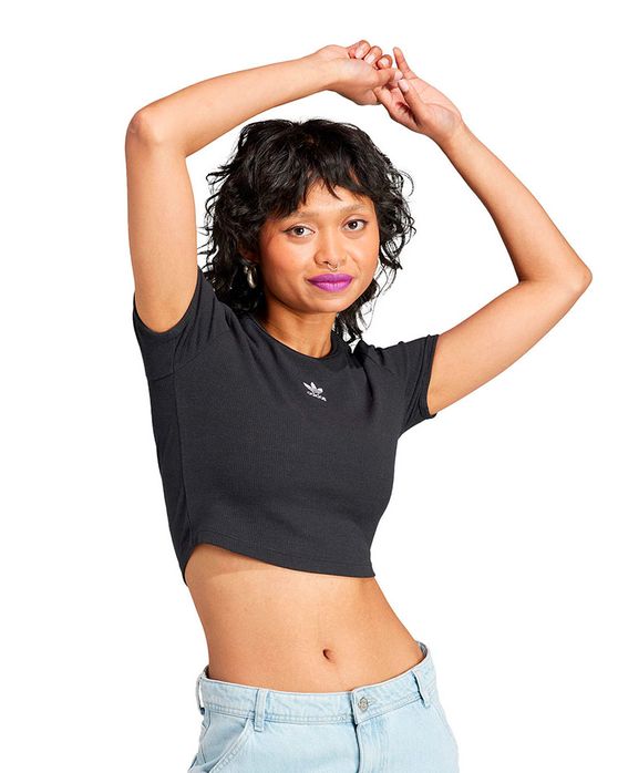 Camiseta Adidas Rib Tee Feminina