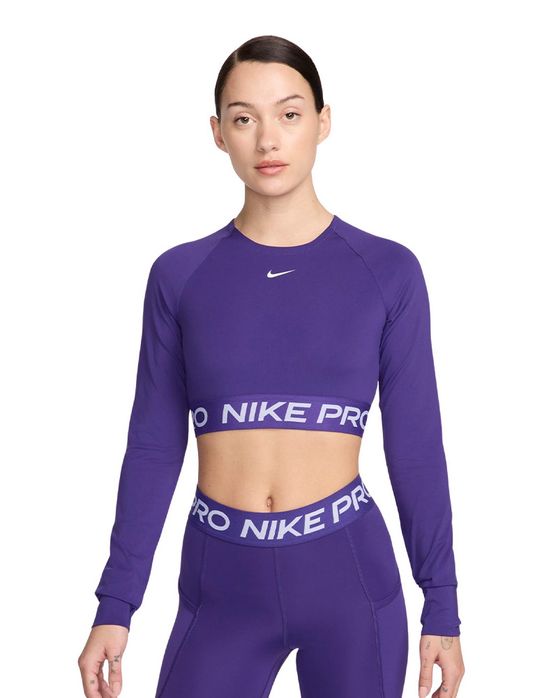 Camiseta Cropped Nike Pro 365 Feminino