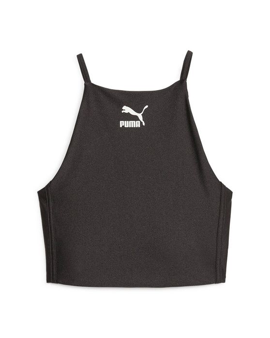 Top Puma T7 Shiny Crop Feminino