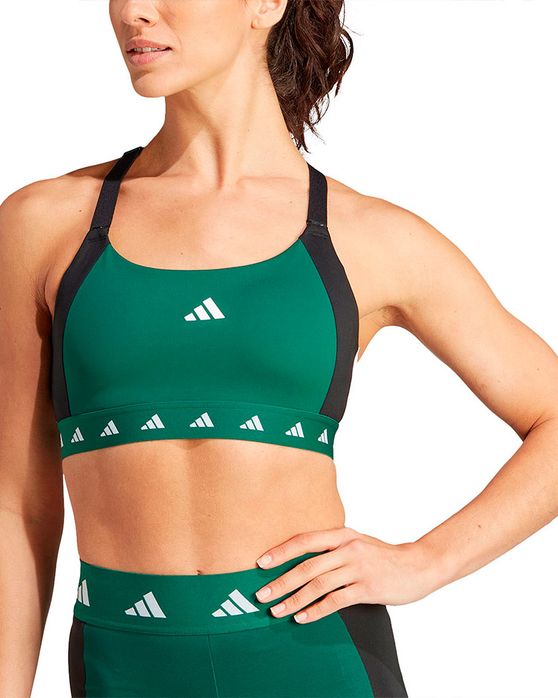 Top adidas Medium-Support Techfit Feminino