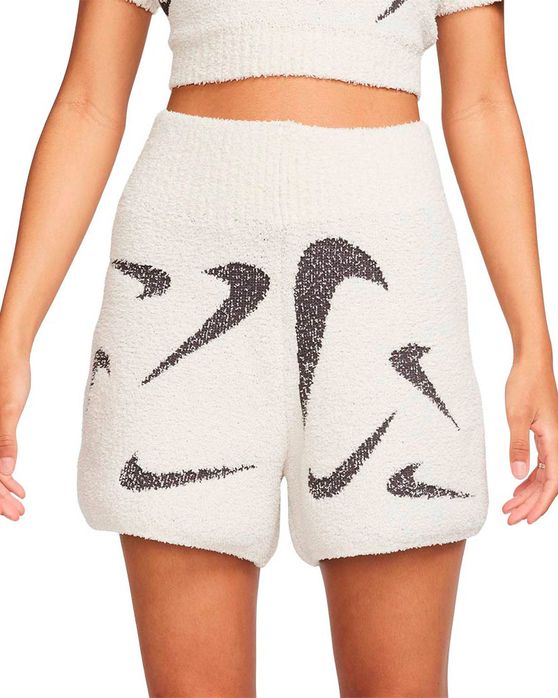 Shorts Nike NSW Cozy Logo AOP Knit Feminino