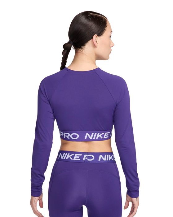 Camiseta Cropped Nike Pro 365 Feminino