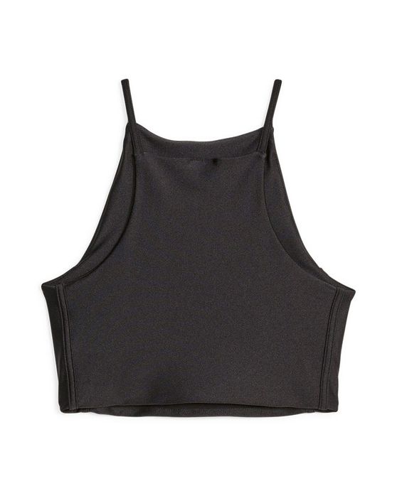 Top Puma T7 Shiny Crop Feminino