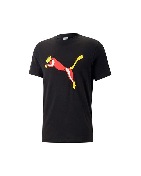 Camiseta Puma Graphics Iconic Cat Masculina