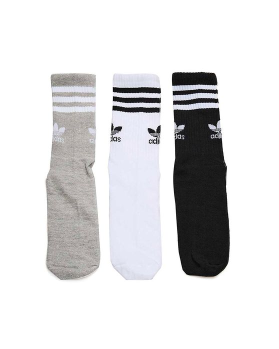 Meia adidas Crew Socks 3 Pares Unissex