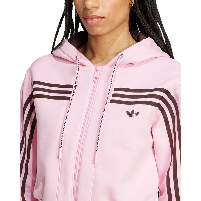 Jaqueta adidas Shrt Fz Hood Feminina | Jaqueta é na Authentic Feet