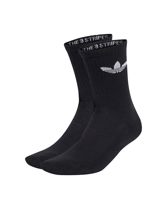 Meia adidas Crew 3 Pares Unissex