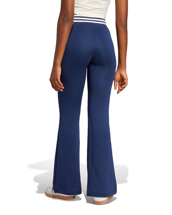 Calça adidas moletom boca de sino Feminina