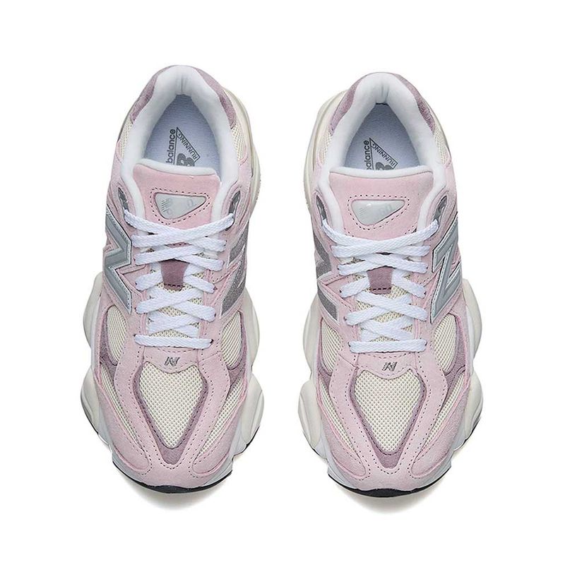 HOT Nb 9060 Rosa New Balance Branco Com Rosa Tenis New