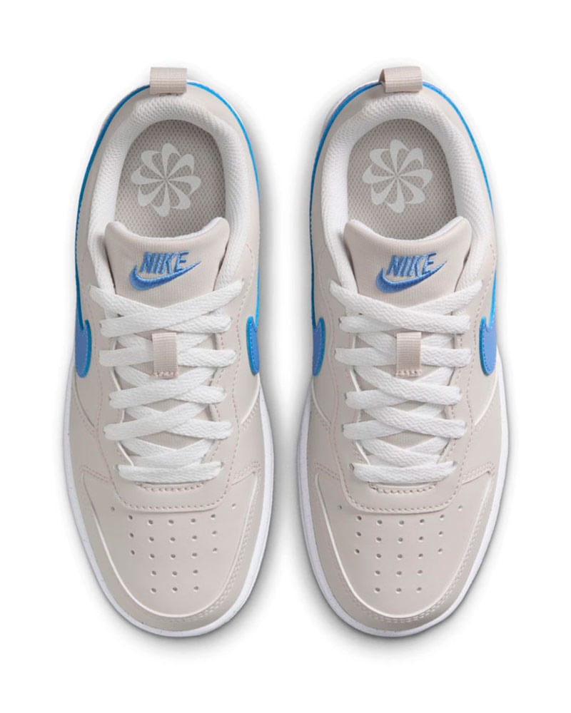 Tenis-Nike-Court-Borough-Low-Recraft-GS-Infantil