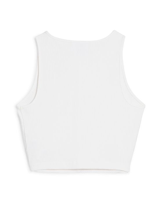 Top Puma Ess Ribbed Crop Feminino
