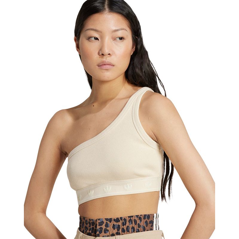 Top adidas Canelado One Shoulder Feminino| Tops é na Authentic Feet