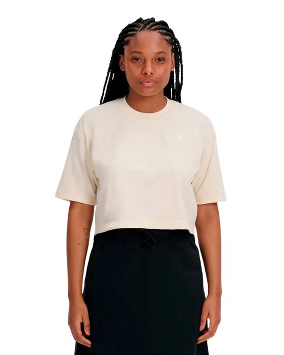 Camiseta New Balance Cropped Feminina