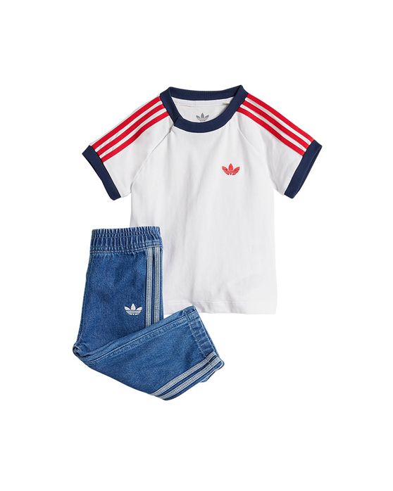 Conjunto adidas Denim Infantil