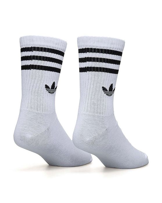 Meia adidas 3S Crew 3 Pares Unissex