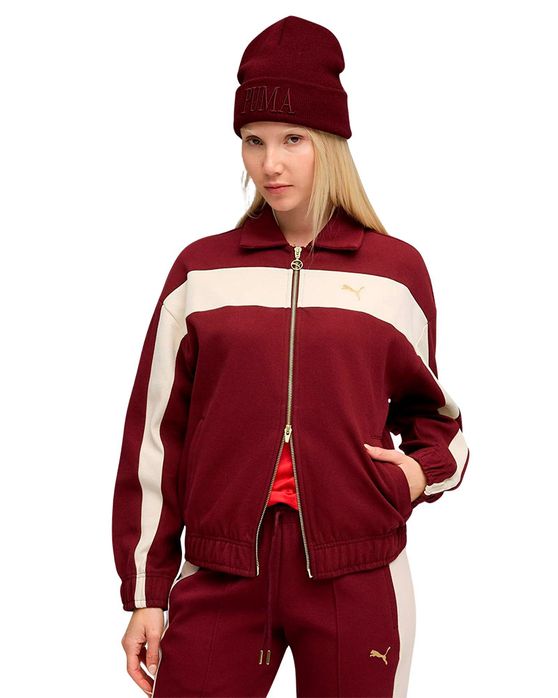 Jaqueta Puma T7 Relaxed Track Feminina