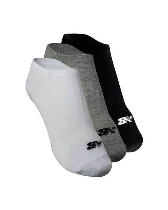 Meia New Balance Cano Invisível Kit 3 Pares Unissex