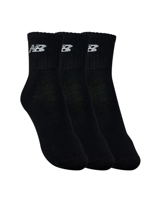 Meia New Balance 3 Pares Cano Longo Unissex