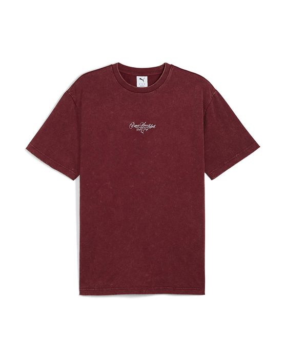 Camiseta Puma Graphic Font Play Relaxed Washed Masculina