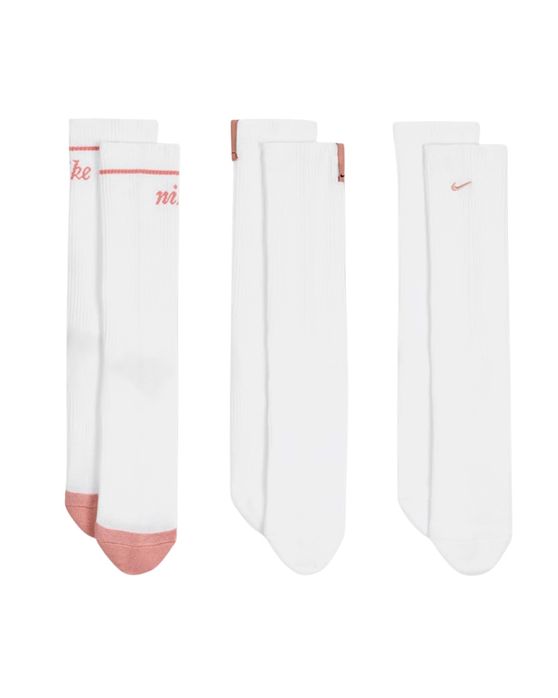 Meia Nike Everyday Plus Crew 3 Pares Unissex