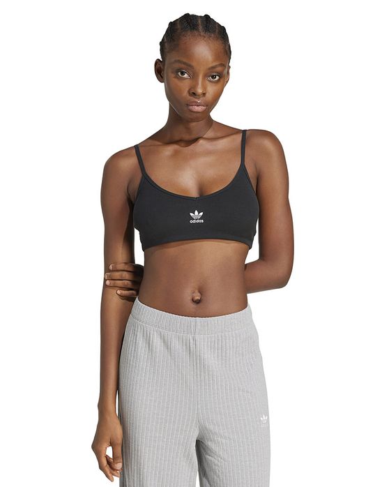Top adidas Bralette Canelado Essentials Feminino