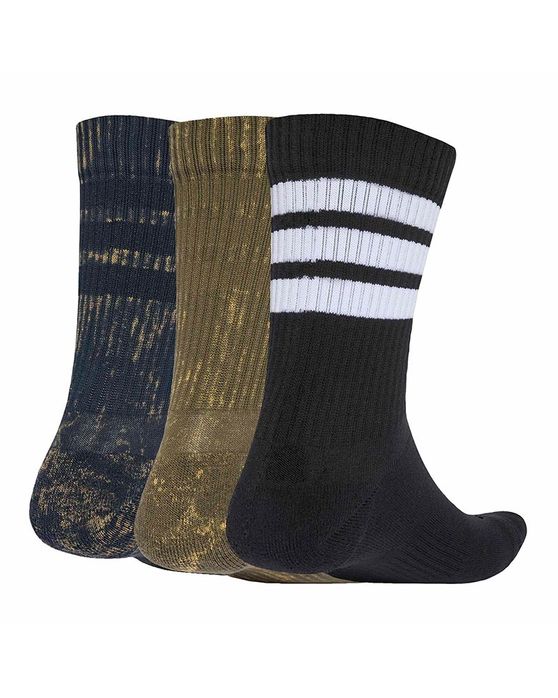 Meia adidas 3 Stripes Crew W 3 Pares Unissex