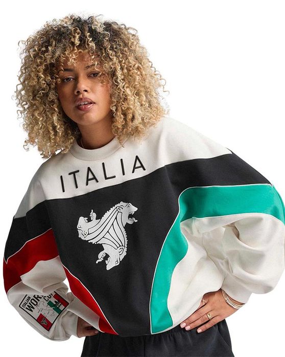 Blusão adidas Itália Crew Feminino