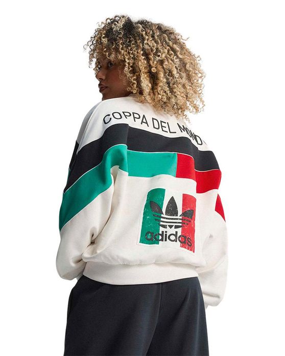 Blusão adidas Itália Crew Feminino