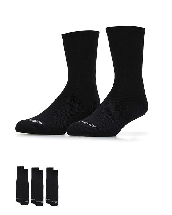 Meia Authentic Feet Kit 3 Cano Longo Unissex