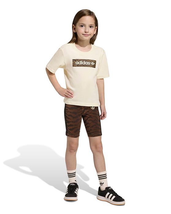 Conjunto adidas Boxy Crew Infantil