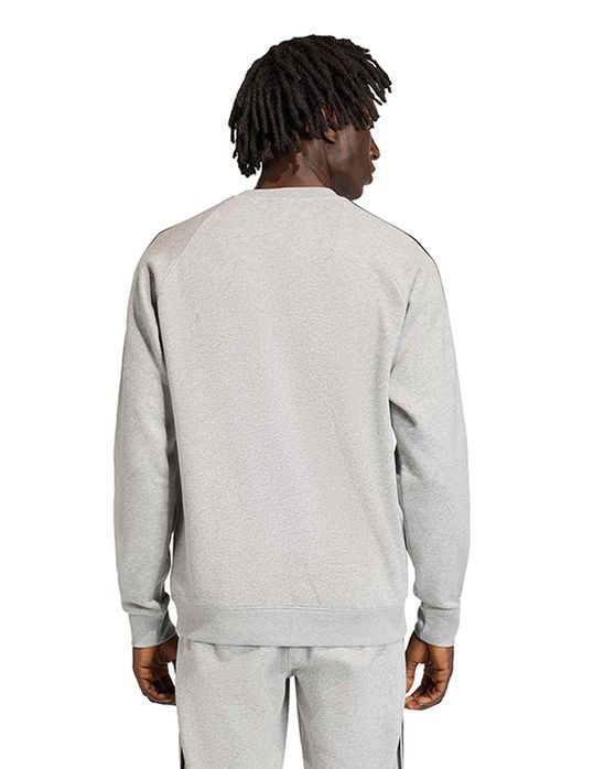 Blusão adidas 3 Stripes Crew Masculino
