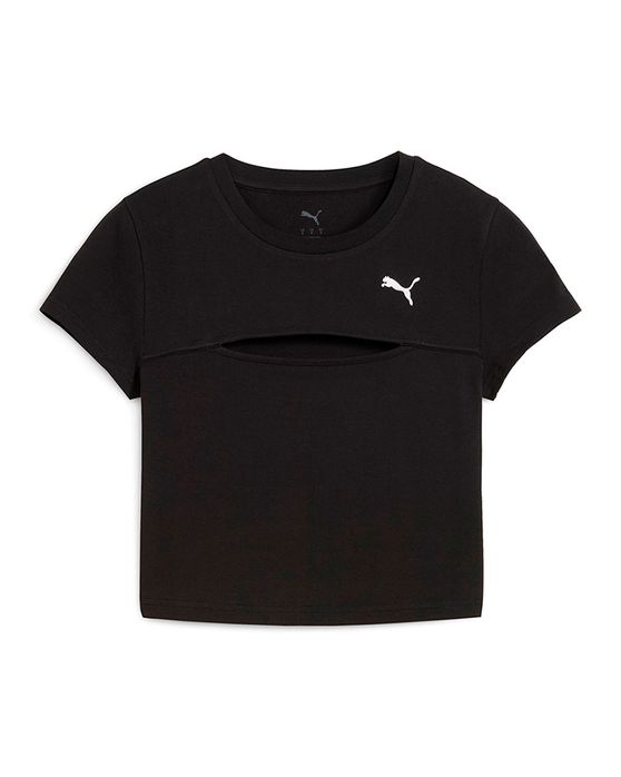 Camiseta Puma Wardrobe Essentials Cut-Out Feminina